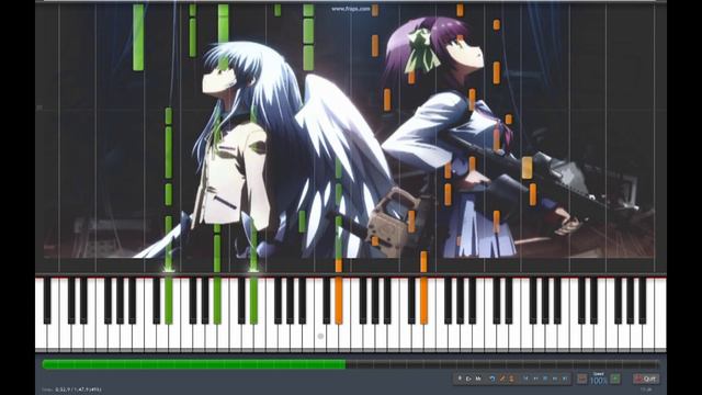 Angel Beats! PV6 - Piano Duet смотреть онлайн