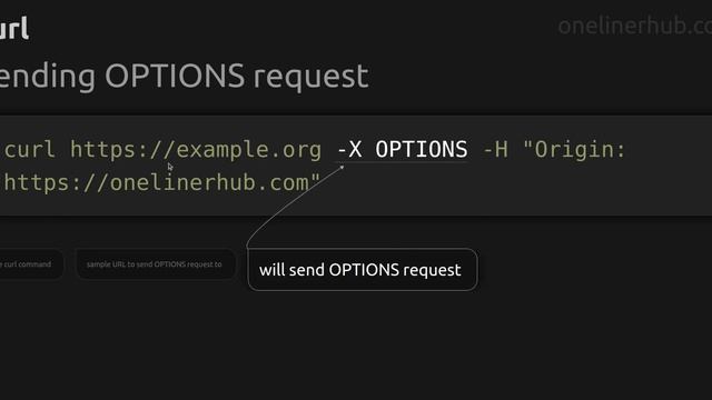 Sending OPTIONS request #curl смотреть онлайн