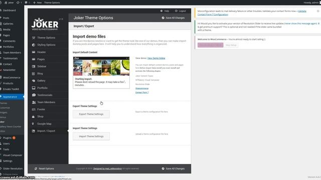 Joker Photo & Video Portfolio Wordpress Theme. Installation смотреть онлайн
