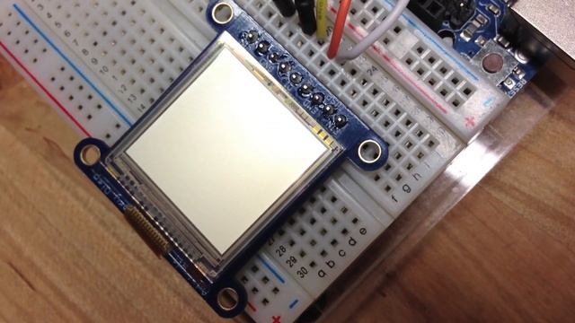 Adafruit SHARP Memory Display Breakout - 1.3" 96x96 Silver Monochrome смотреть онлайн