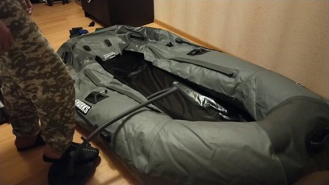 РАСПАКОВКА лодки SHARKS 240 и сразу небольшой обзор! смотреть онлайн