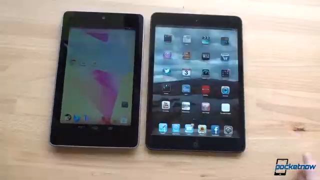 iPad Mini vs Nexus 7 YouTube смотреть онлайн