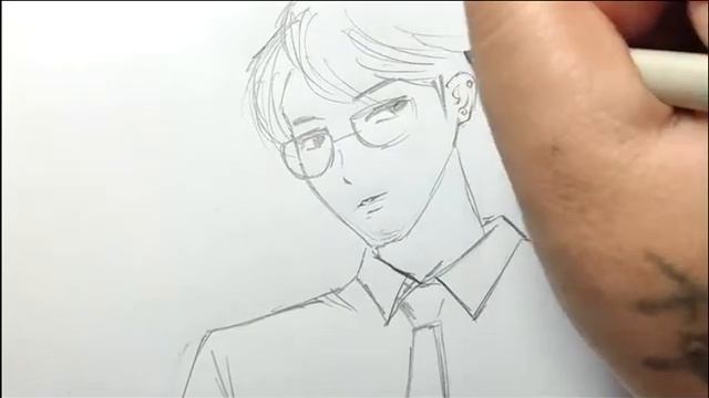 HOW TO DRAW KOREAN OPPA | FACE DRAWING MAN MANGA MANHWA | EASY DRAWING TUTORIAL STEP BY STEP смотреть онлайн
