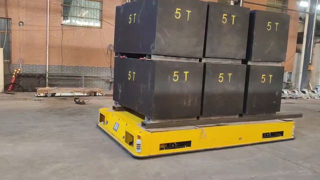 Автоматические AGV-тележки 30 тн грузоподъёмность - подготовка для экспорта в Россию смотреть онлайн