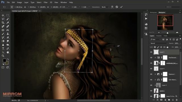 How to Create an Celestial Princess ArtWork In Photoshop смотреть онлайн