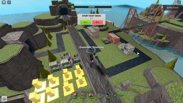 ОДИН в Роблокс Tower Defense Simulator Fallen Mode Товер Дефенс симулятор смотреть онлайн