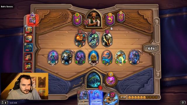 TRIPLE BARON = UNSTOPPABLE - Hearthstone Battlegrounds смотреть онлайн