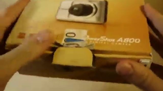 Canon A800 Unboxing смотреть онлайн