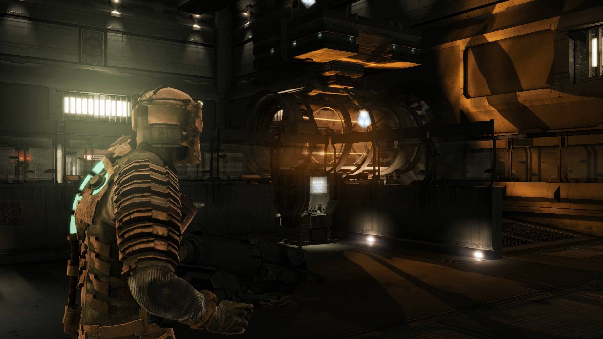 Dead Space | ASMR Ambience | USG Ishimura, Diagnostic Wing, 3D Diagnostic Room