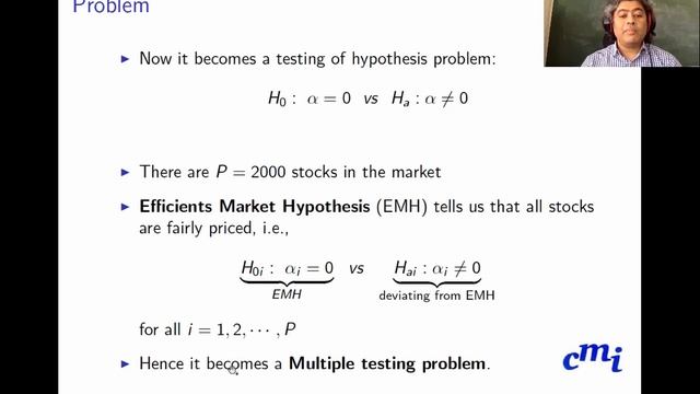 ISBIS Kochi 2020: Sparse Portfolio Selection via Bayesian Multiple Testing смотреть онлайн
