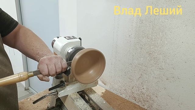 Чаша из сувеля с эпоксидной смолой. Частсь 2.