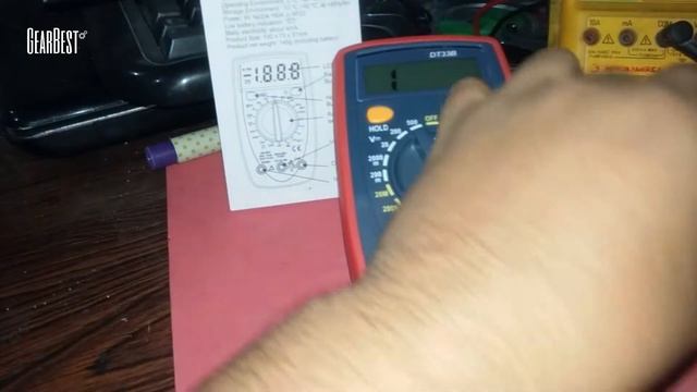 Tester / Multimetro DT33B смотреть онлайн