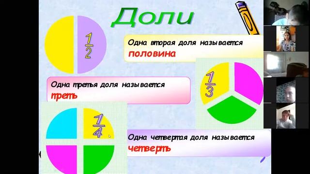 Обыкновенная дробь Чтение и запись обыкновенных дробей смотреть онлайн