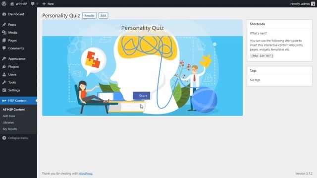 #37 interactive student activities - H5P Creating a Personality Quiz (WP) Tutorial смотреть онлайн