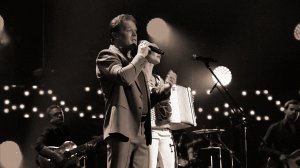 В городском саду падал снег...