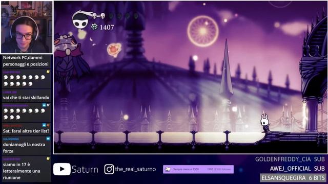 Saturn VS Tiranno delle anime(Hollow Knight ITA) смотреть онлайн