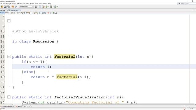 7 CODE Recursion in Java смотреть онлайн
