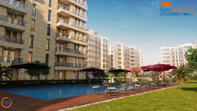 Недвижимость Турции: квартиры в Стамбуле идеально подходящие для жизни с семьей || RestProperty 910 смотреть онлайн