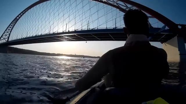 Сплав по реке Обь на надувном каяке. смотреть онлайн