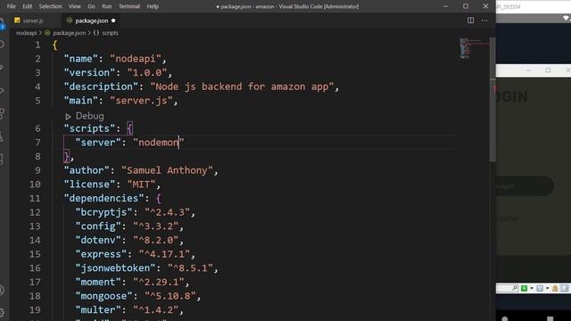 Mongodb connection - Amazon clone app react native | Build Fullstack Amazon Ecommerce App смотреть онлайн