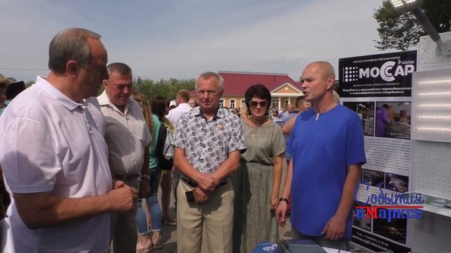 Презентация предприятий Марксовского района (Хлебная пристань 2019) смотреть онлайн