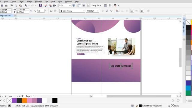 Landing Page UI Design | Coreldraw Tutorial for #2018 ( Recommended ) смотреть онлайн