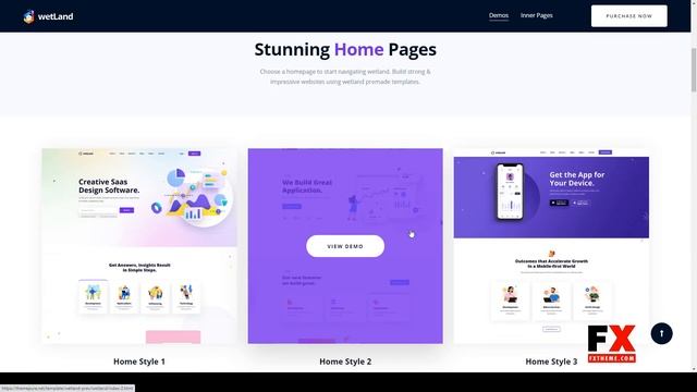 Wetland - MultiPurpose HTML5 Template for Startup seo marketing смотреть онлайн