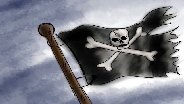drawing a pirate flag смотреть онлайн
