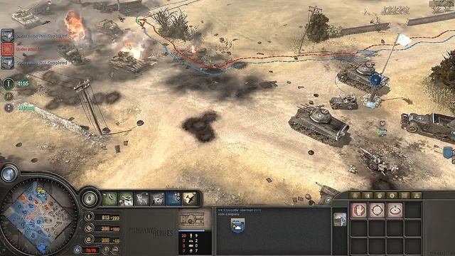 Company of Heroes: Invasion of Normandy Campaign Playthrough Part 15 FINAL (Chambois, No Commentary смотреть онлайн
