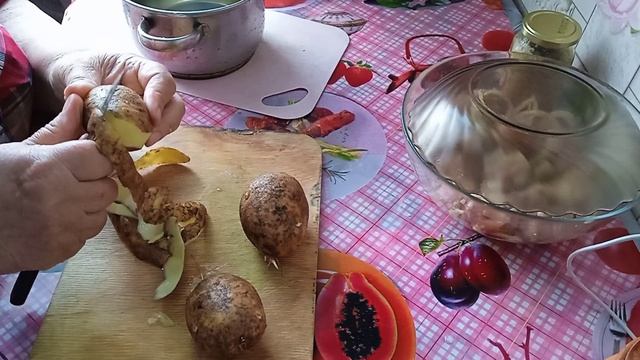 Маринованные#жаренные крылышки с гарниром