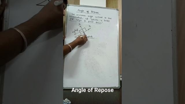 # Angle Of Repose # Force And Laws Of Motion
