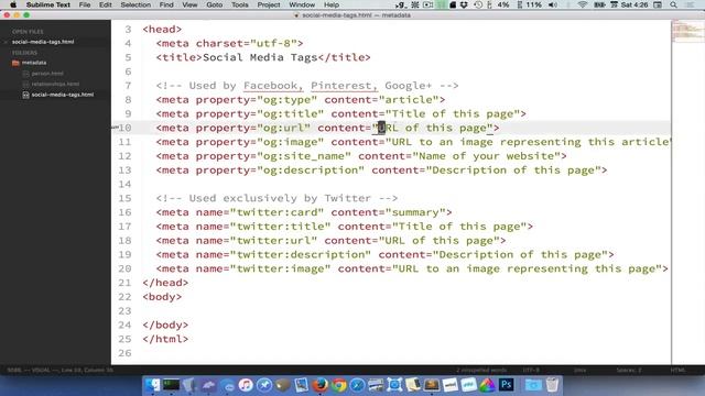 Metadata social meta tags смотреть онлайн