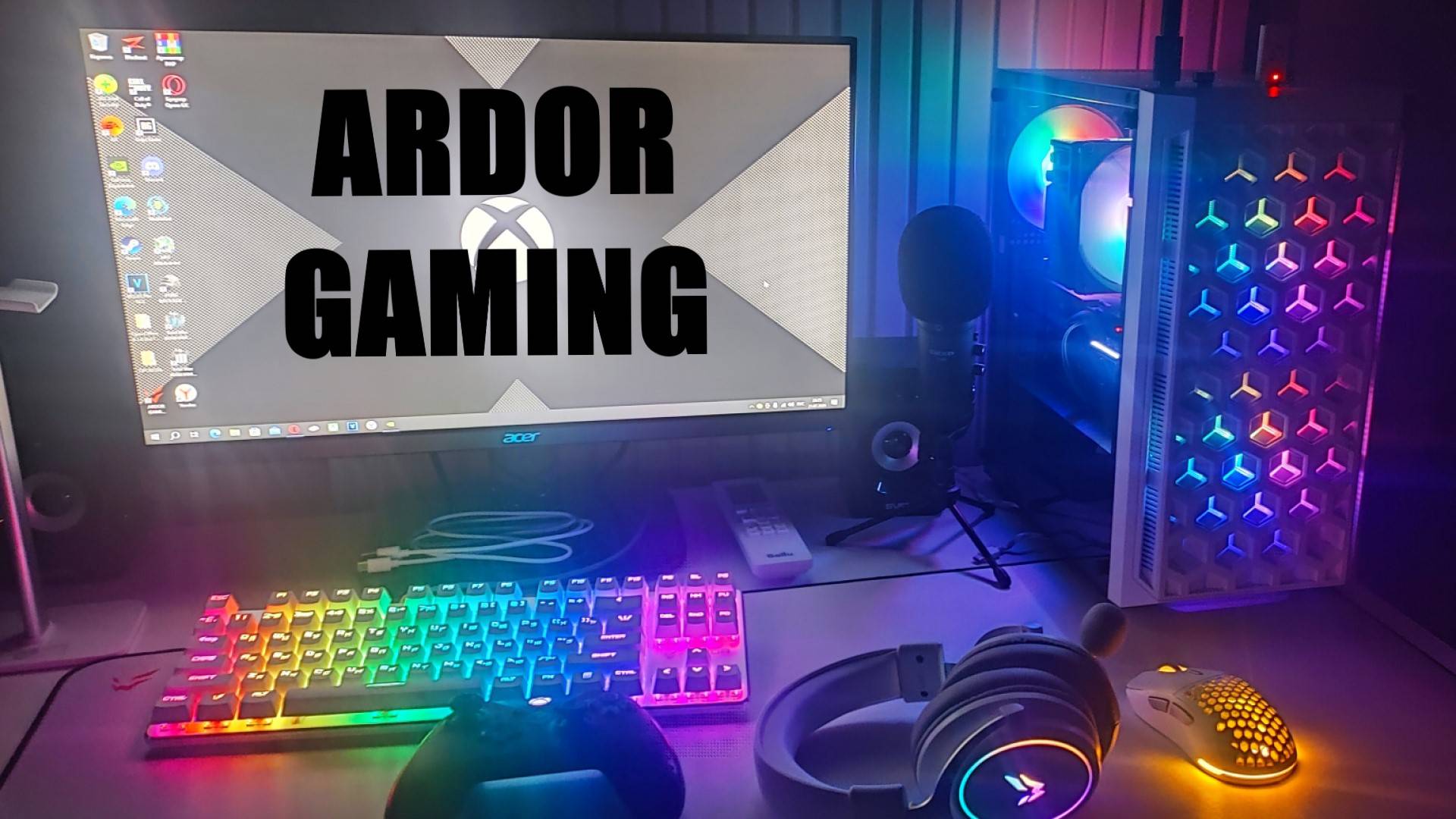 Купил игровые девайсы для PC от Ardor gaming