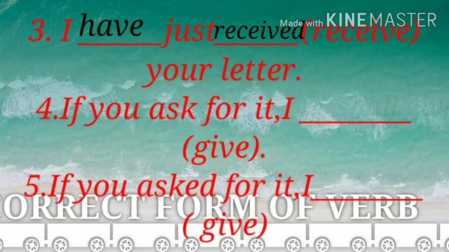 Fill in the blanks with proper form of verbs смотреть онлайн