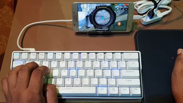 ID ban use keyboard mouse on mobile || play free fire with keyboard and mouse in mobile смотреть онлайн