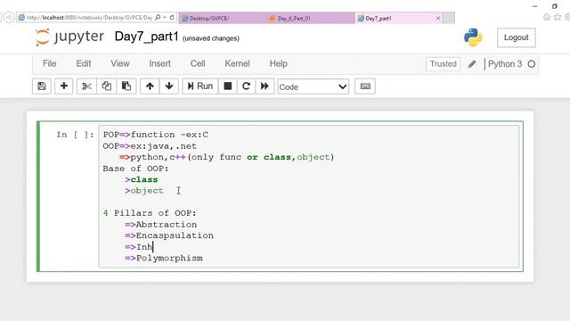 Day 7- Part 1 | class & object in Python | InfyTQ Preaparation смотреть онлайн