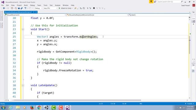 Unity 5 - Game Development - Moving Camera 360 degrees смотреть онлайн
