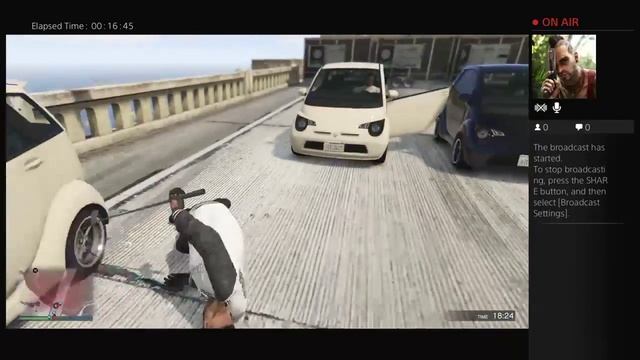 Gta 5 Online with the bros Scooter Cars Part 2 Live Stream смотреть онлайн