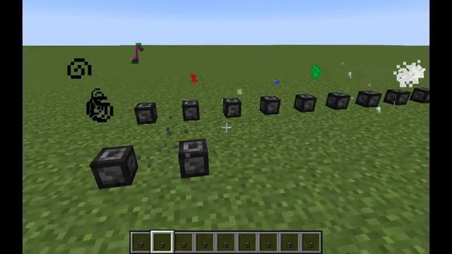 Minecraft моды: Частицы в блоках смотреть онлайн