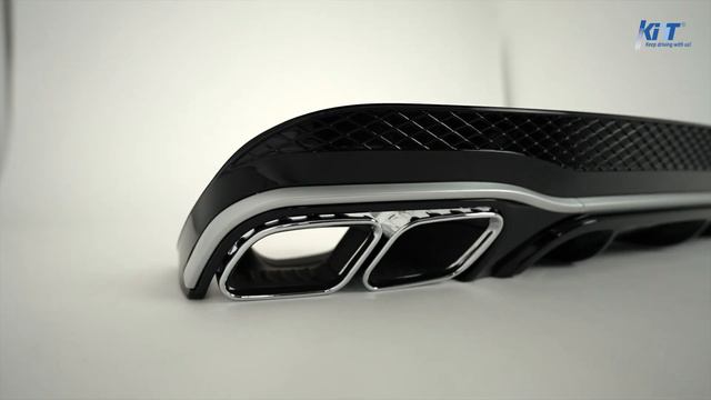 Rear Bumper Air Diffuser for Mercedes E-Class C207 Coupe A207 Cabriolet Facelift(2013-17) E63 Desig смотреть онлайн