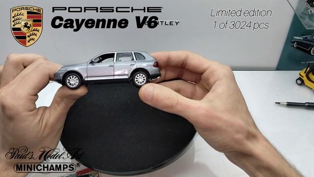 Опять Кайен | обзор модели Porsche Cayenne V6 (955) 1:43 Minichamps смотреть онлайн