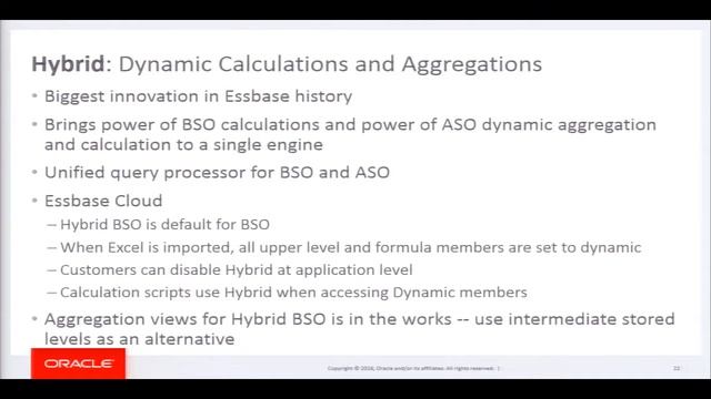 Essbase Cloud Service: Architectural Evolution смотреть онлайн