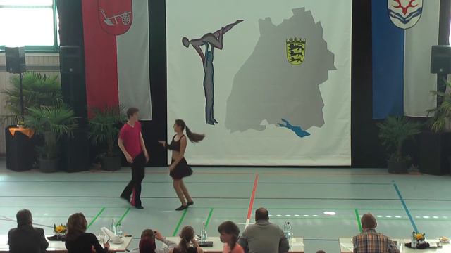 Teresa Hank Gomez & Raphael Griebler - Ländle Cup 2015 смотреть онлайн