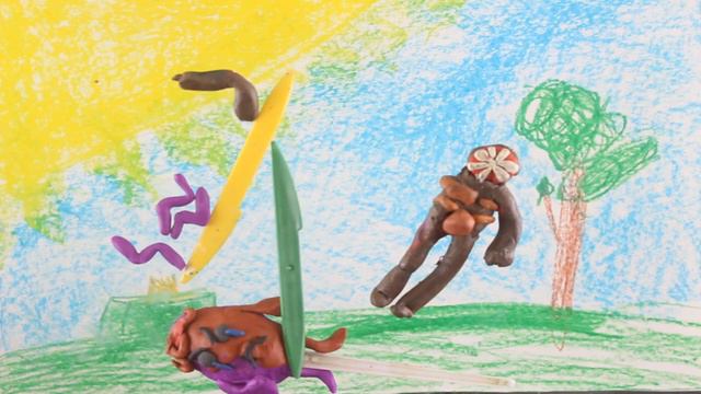 Перекладная анимация "Шлёпа и другие" автор Филенко Лёня, 6 лет смотреть онлайн