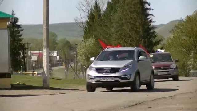 автопробег в с. Абзаново, 7 мая 2020 г Хабир смотреть онлайн