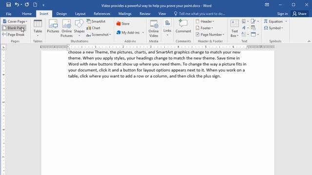 How to Insert a Blank Page in Word; Add Blank Page; Add New Page смотреть онлайн