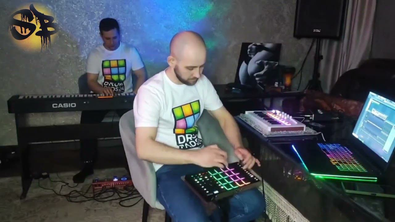 По проводам|Akai MPC studio|#1live смотреть онлайн