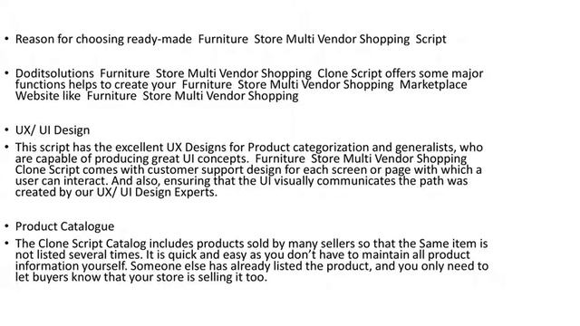 Furniture Store Multi Vendor Shopping Script смотреть онлайн