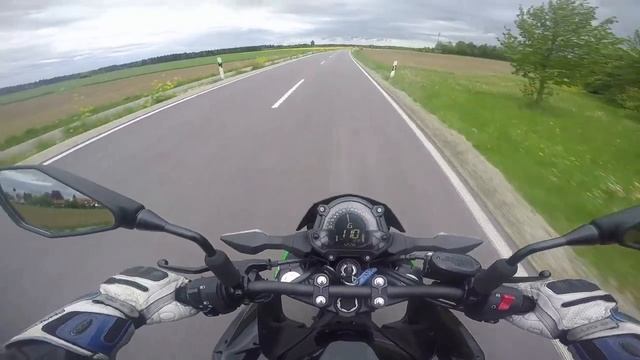 Kawasaki Z400 - Testfahrt - MotoVlog