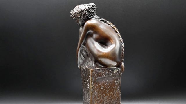 Бронзовая статуэтка знак зодиака "Дева" смотреть онлайн